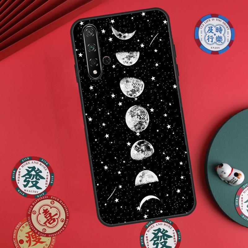 Moon Stars Space For Huawei Nova 5T 10 9 SE 7i 8i 11i 12i Y73 Y90 Y70 Y72 Y61 Y91 P60 Pro P30 P40 Lite Case