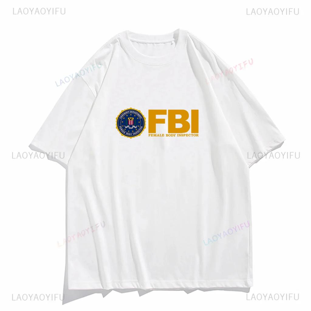 Funny T Shirt Adult Humor Clothing Female Inspector Print Tops Graphic T Shirts Short-sleev  Tee Ropa Hombre