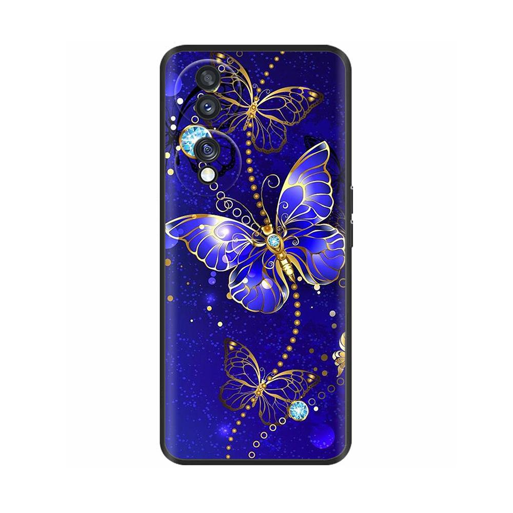 For Honor 70 5G Case Silicone Back Phone Cover For Honor 70 Pro Phone Cases Cute Flower Coque Funda for Huawei Honor 70 Pro Plus