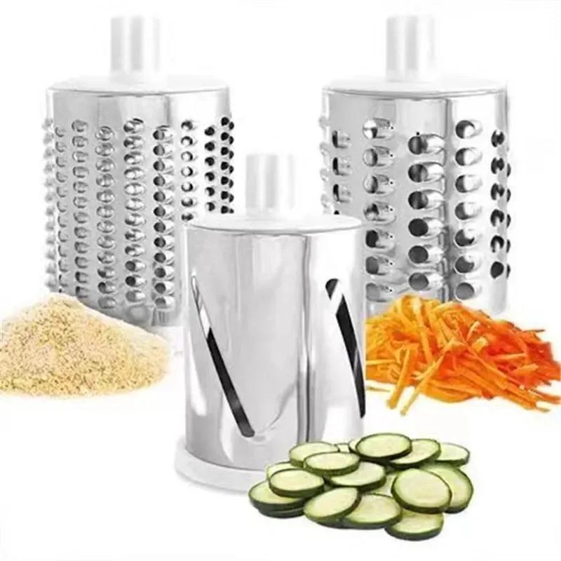 1pc Household hand stirring meat crusher blade roller hand vegetable cutter Plastic mincing meat kitchen mincing garlic