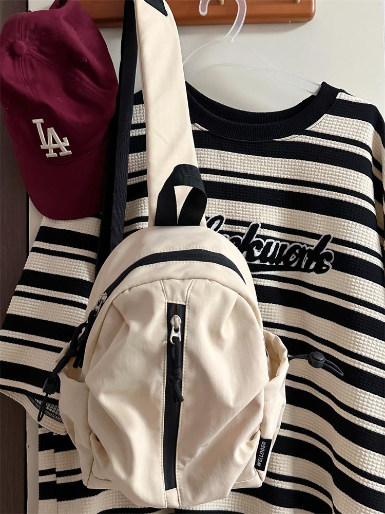 

Новая модная нагрудная сумка, простая повседневная женская сумка через плечо, студенческая уличная трендовая и легкая сумка-мессенджер single package