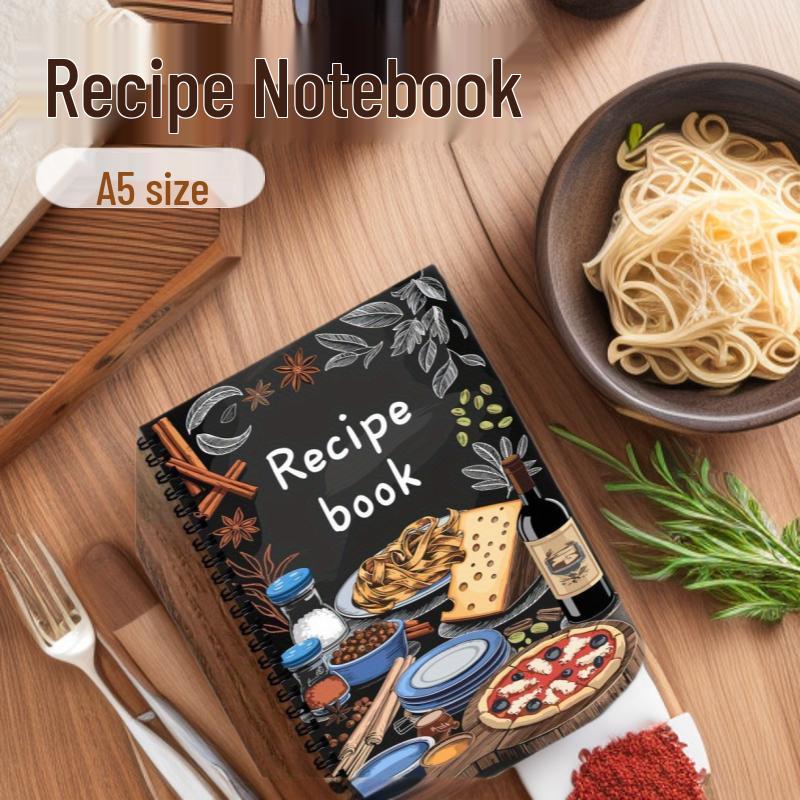 A5 Recipe Notebook: Handmade Dietary Diary & Kitchen Cooking Collection