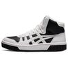 ASICS Unisex Court Mz Hi High Heeled Sneakers White/Black 1203A177-101