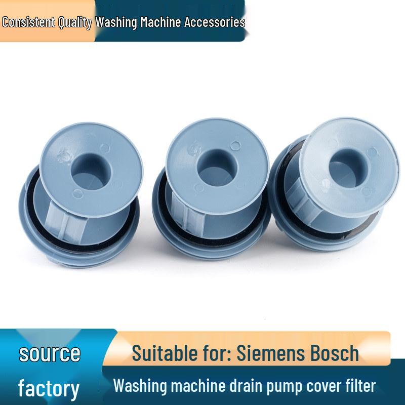 Drain Pump Cover Filter for Siemens and Bosch Drum Washing Machines