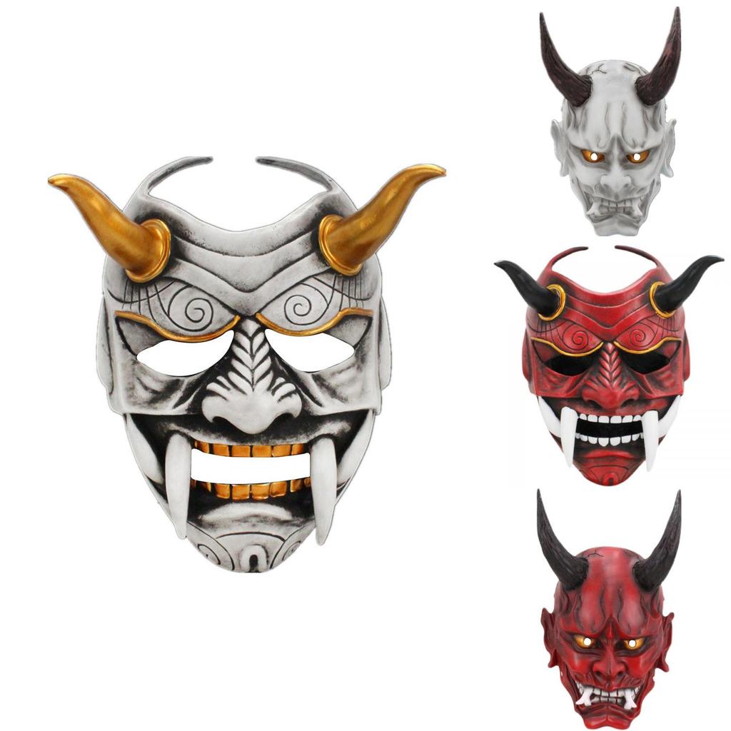Hannya Spirit Mask Halloween Collectible Sculpture For Themed Parties And Horror Events