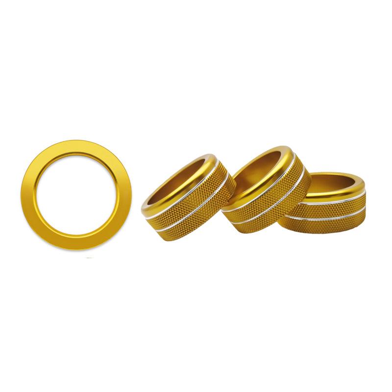 11th Gen Civic A/C & Audio Knob Decoration Ring - Fits 2022 Models
