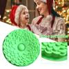 Round Sunflower Silicone Stencil Large Casting Die Soft Baking Pan For Cake DIY Craft 22.5cm