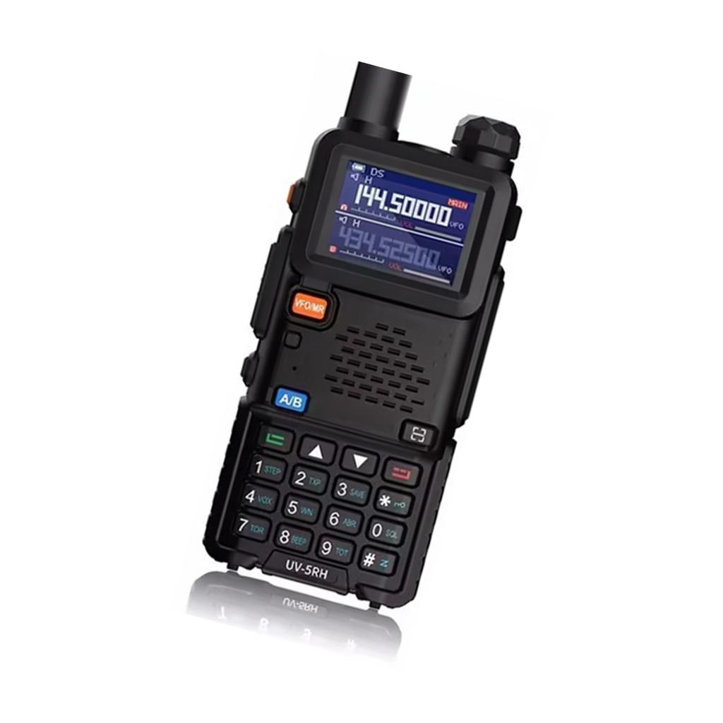 UV5RH Walkie Talkie 10W High Power Output Long Range Communication 999 Channelsfor Outdoors Hotel Travel US Plug