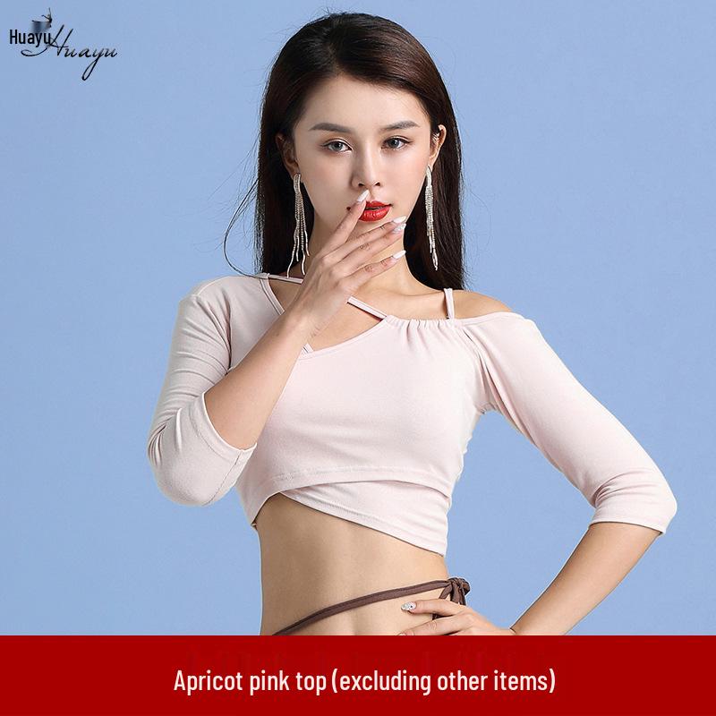 Belly Dance Modal Top: Sexy Oriental Costume for Women, Ideal for Adult Beginners and Training Teams