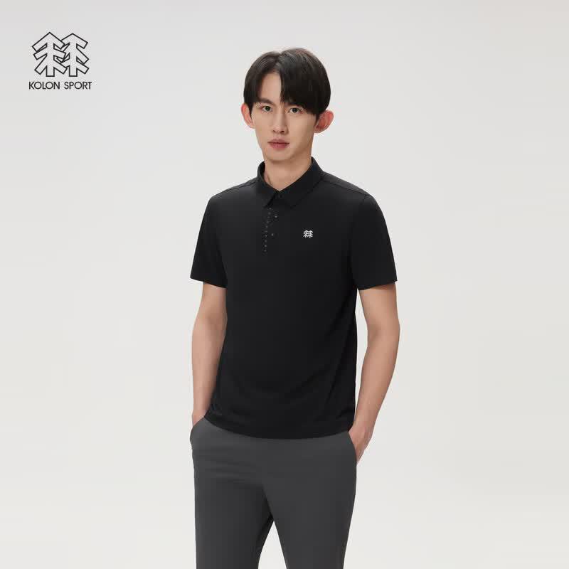 KOLON SPORT Men s UPF50+ SECO Quick-Dry Polo T-Shirt M