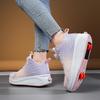 Children Wear Resistant Fashionable Trend Double Row Four Wheel Pulley Walking Shoes Sports Board Shoes
