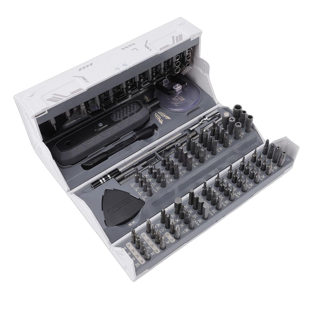 180 In 1 Precise Screwdriver Set Multifunctional Handle and Magnet Bits for Laptop Phone Game Console Repair 5 Fold