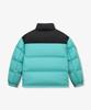Supra Jacquard Contrast Short Down Jacket (Mint)