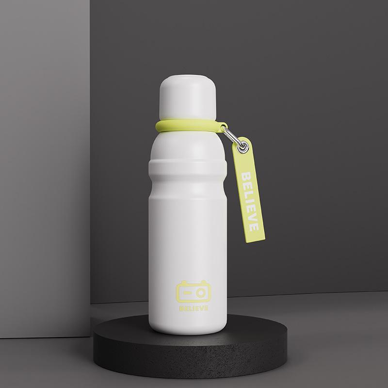 New Colorful Accompanying Outdoor Thermos Cup Office High Appearance Level Water Cup Men and Women Large Capacity Water Cup Straight Drink