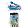 Plastic Sewing Machine Kit Thread Spools Needle Cushion Handheld Sewing Machine Manual Sewing Machine Clothing Repair Kit