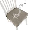 Universal Waterproof Elastic Dining Chair Cover Removable Washable Seat Protector for Home Kitchen Living Room