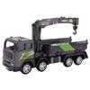 Zinc Zinc Alloy Diecast Crane Truck Toys Bulldozer Forklift Vehicle Excavator Engineering Car Model  Boys Toy