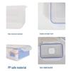 Penguin Group HPL811 Rectangular PP Microwave Food Container