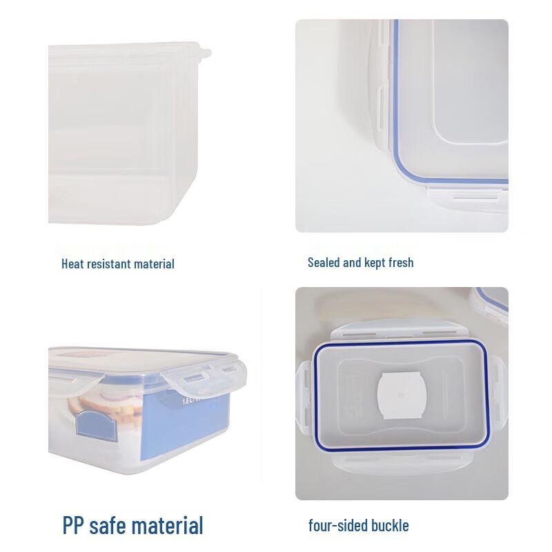 Penguin Group HPL811 Rectangular PP Microwave Food Container