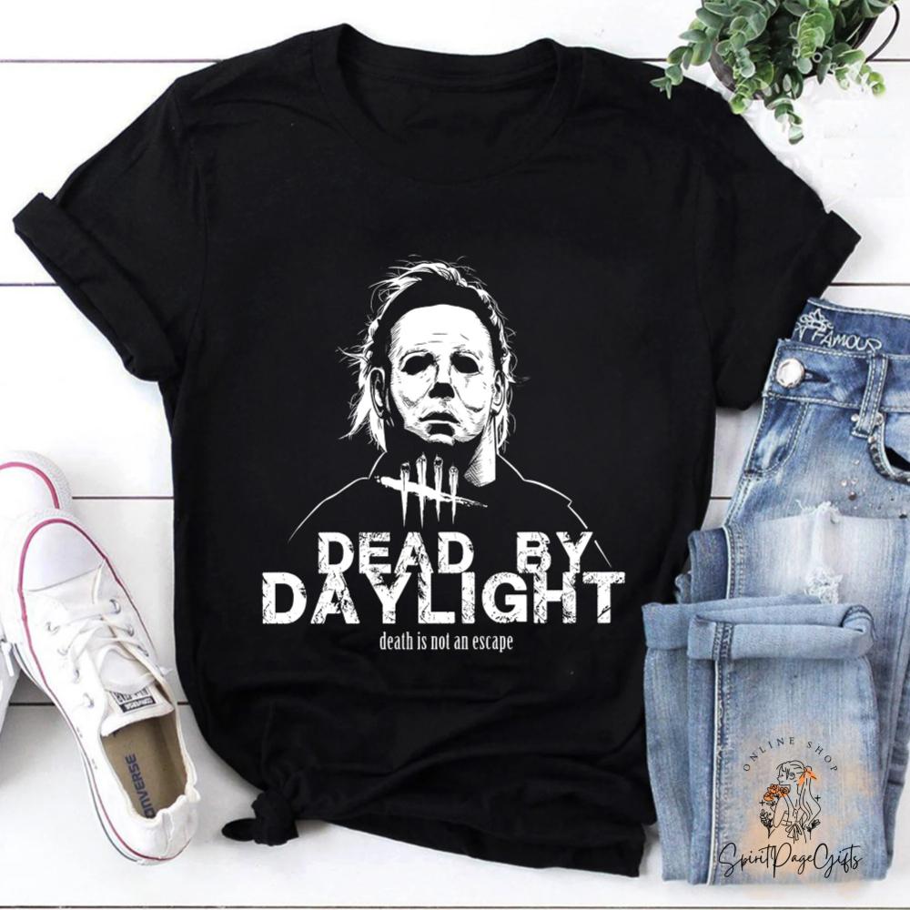 Michael Myers Dead By Daylight TShirt Michael Myers Shirt Horror Movie Character Shirt Shirt Horror Shirt S