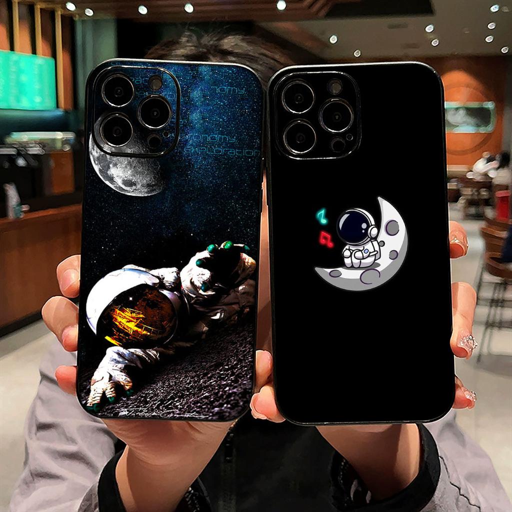 For Xiaomi Redmi 15C 15 A4 A5 9A 9T 10A 10C 9C NFC Note 11 9 8 10 Pro 8T Phone Cover Case Moon Stars Sky Astronaut Cat Rocket