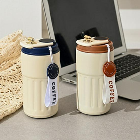 Premium Large-Capacity Stainless Steel Sports Thermos Cup - Portable and Car-Compatible