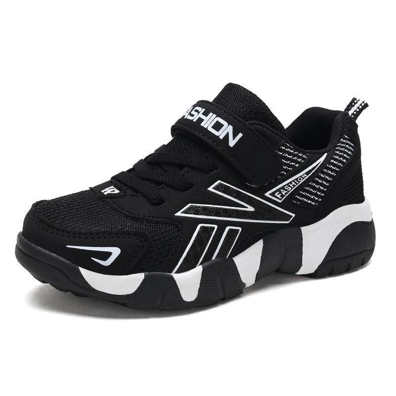 Shoes Children's Shoes Boys' Sneakers Leather Mesh Boys' Shoes Middle and Older Children's Students Casual Shoes Shoes