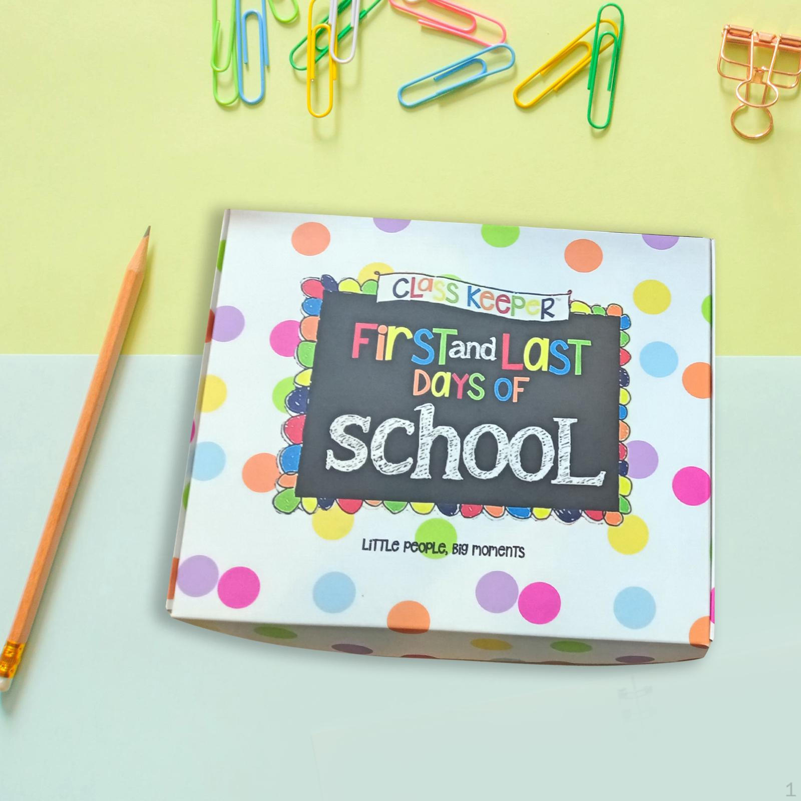 

School Memory Book DIY Layout Every Grade Pictures Versatile Scrapbook Album Girl