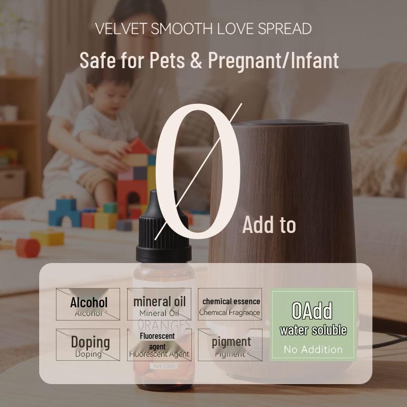 Aroma Essential Oil Set for Humidifier - 6 x 10ml Water-Soluble, Long-Lasting Moisturizing Indoor Diffusers