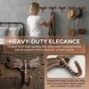 6 Pack Dragonfly Decorative Wall Hooks Decorative Mounted Hanger Vintage Coat Hooks for Coat Towel Robe Clothes Hats Bags Keys