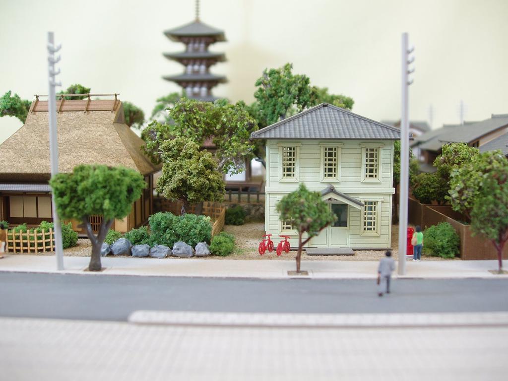 Sankei Nostalgic Diorama Serie Postamt 1/150 MP03-05