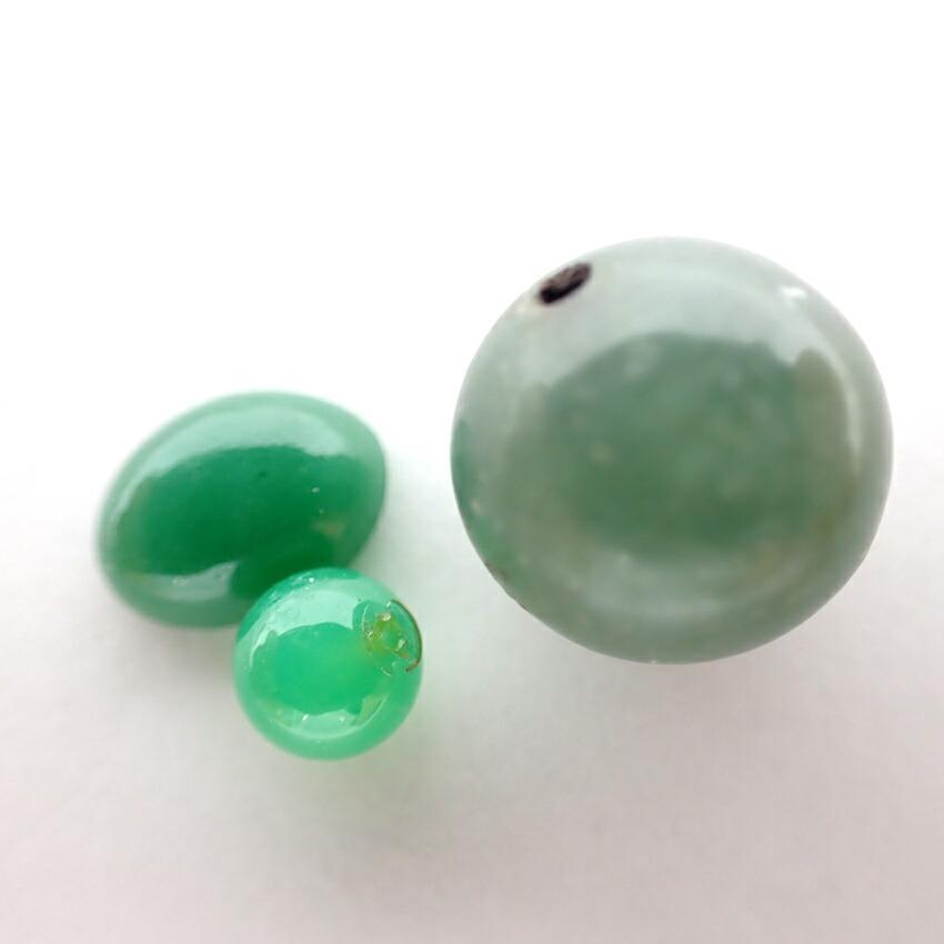 [Used] Lemon quartz, jade, green garnet, conch shell loose stone/j25-3