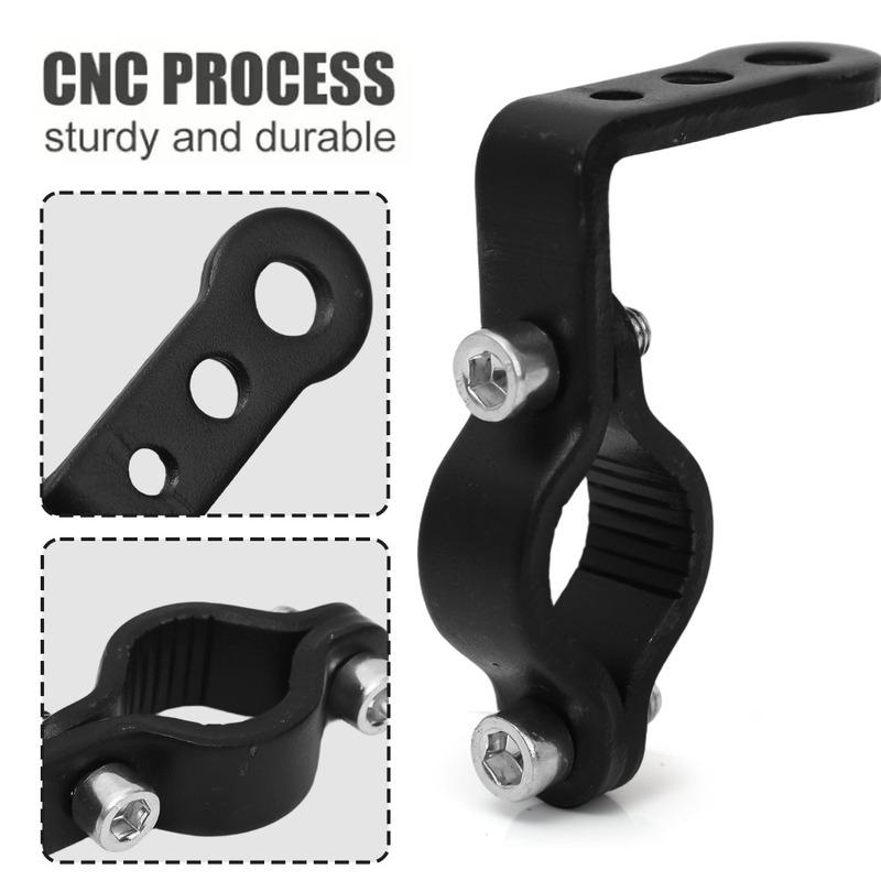 Motorcycle Spotlight Bracket Universal Tube Clamp Mount Metal Holder for E-bike LED Driving Fog Work Light Lamp Stand Accessory