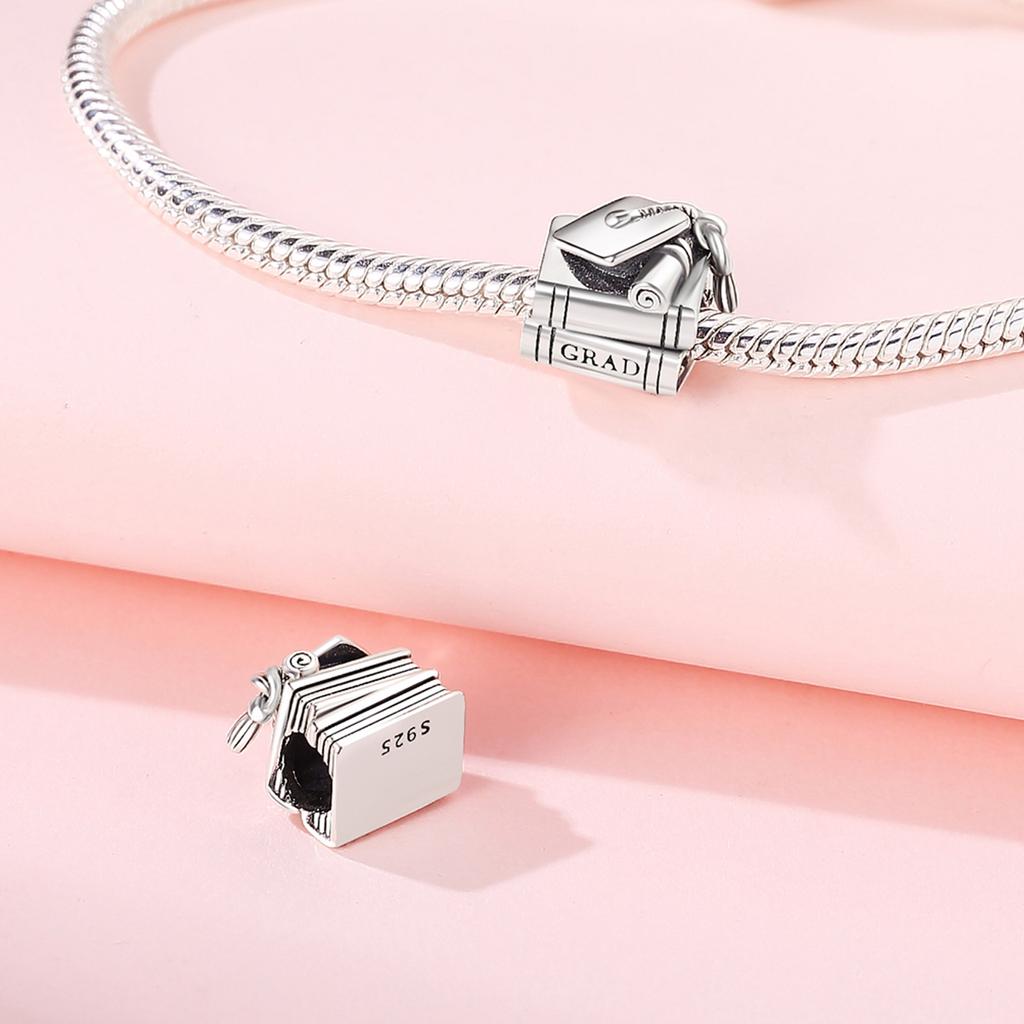 Bead Components Copper Metal Charm Bead Components Authentic Original Graduation Season Bead Components Compatible With Bracelet High Quality Fine