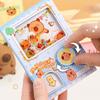 Mahines Notebook Capybara Shake Notebook Interesting Decompression Portable Color Inner Page Notebook