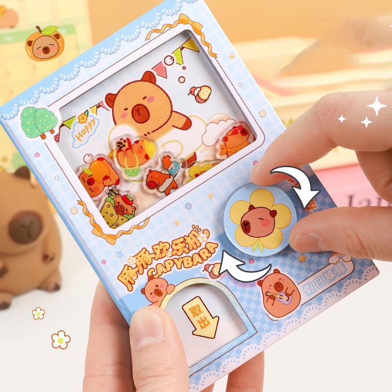 Mahines Zápisník Kapybara Shake Zápisník Zajímavá Dekomprese Přenosný Barevný Vnitřní List Zápisník