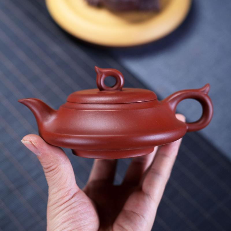 

210ml High-end Yixing Purple Clay Teapots Handmade Pot Raw Ore Dahongpao Mud Kettle With Infuser Zisha Tea Set Tableware Craft