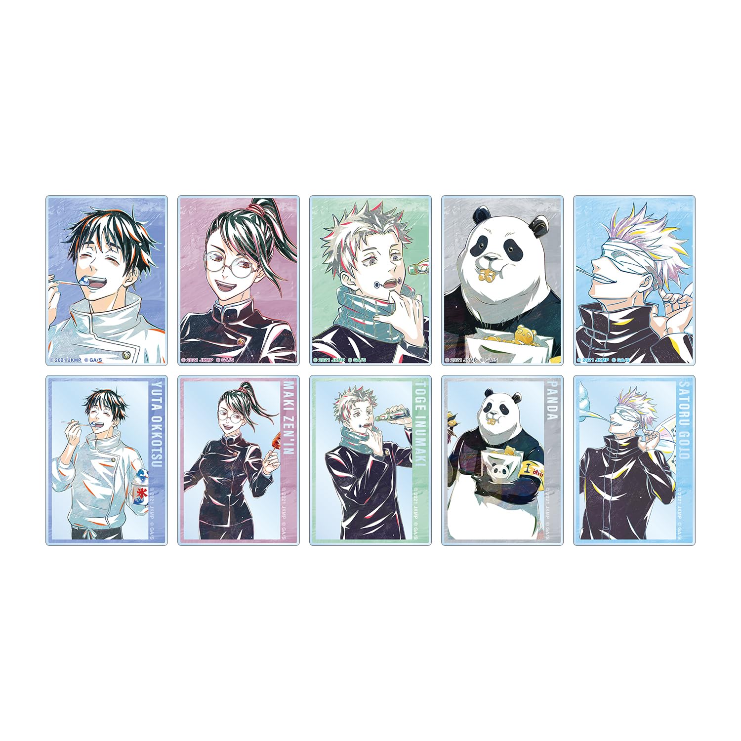 

Kaisen 0 the Trading Ani Art 3rd Edition Acrylic Cards Box of 10 Jujutsu Movie