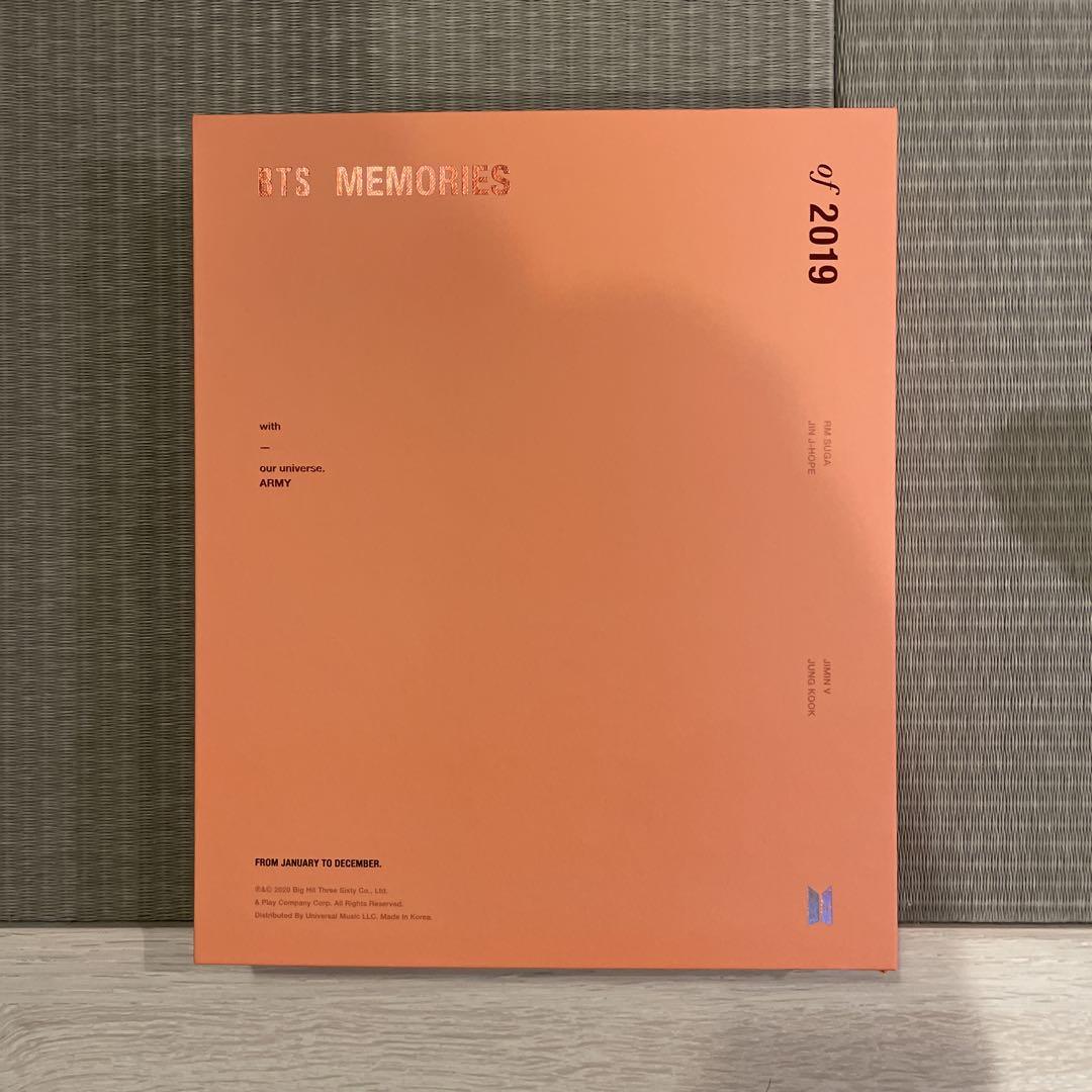 

[USED] BTS 2019 MEMORIES DVD (Unplayed) with J-Hope Trading Card