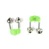 Oem 10pcs Green Metal Ring Bite Indicator For Fishing Rod Outdoor Accessory With Bell Clamp And Tip Clip Lot Of Bite Alarms