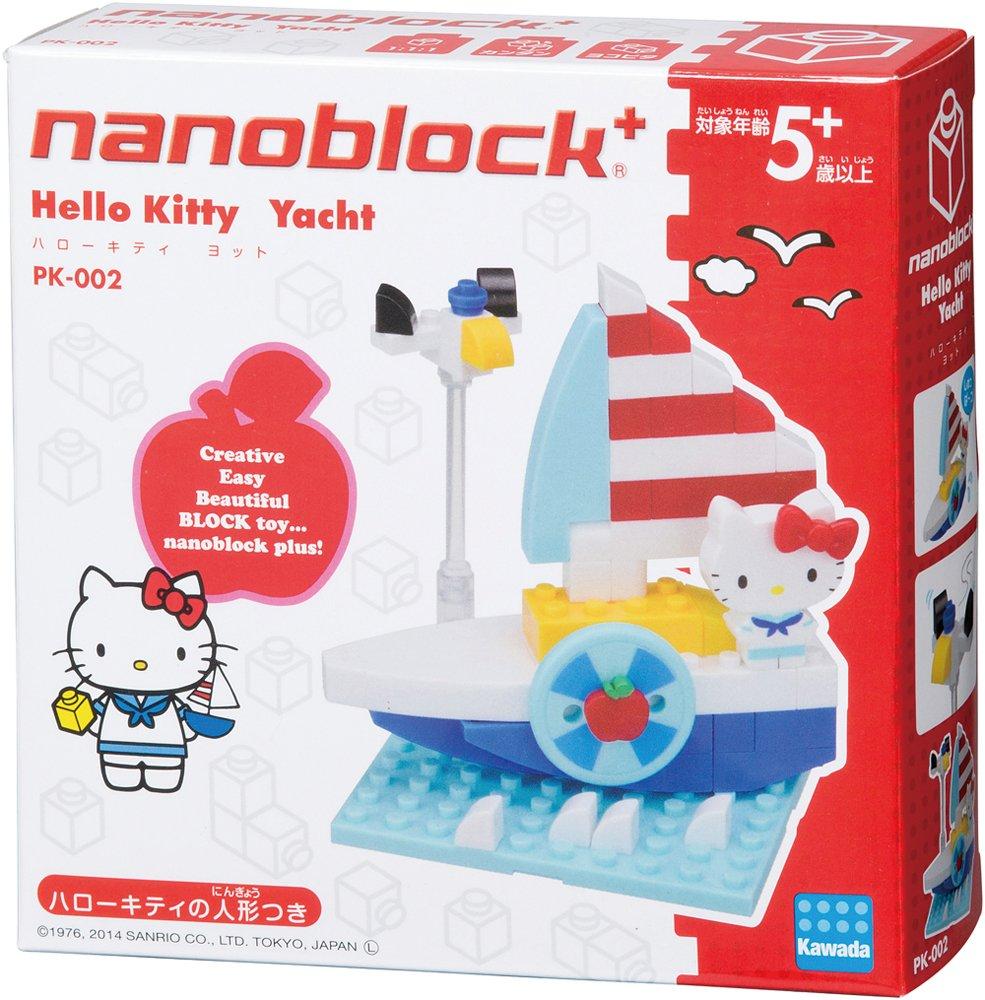 Kawada Nanoblock Plus Яхта Hello Kitty PK-002