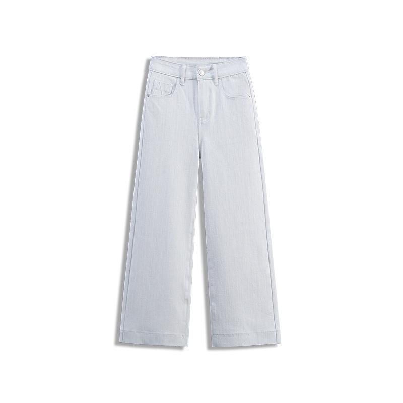 

Petite Women s Cropped Straight Leg Jeans - Slimming & Elongating, 2025 Spring Collection, Versatile Style 1022 L