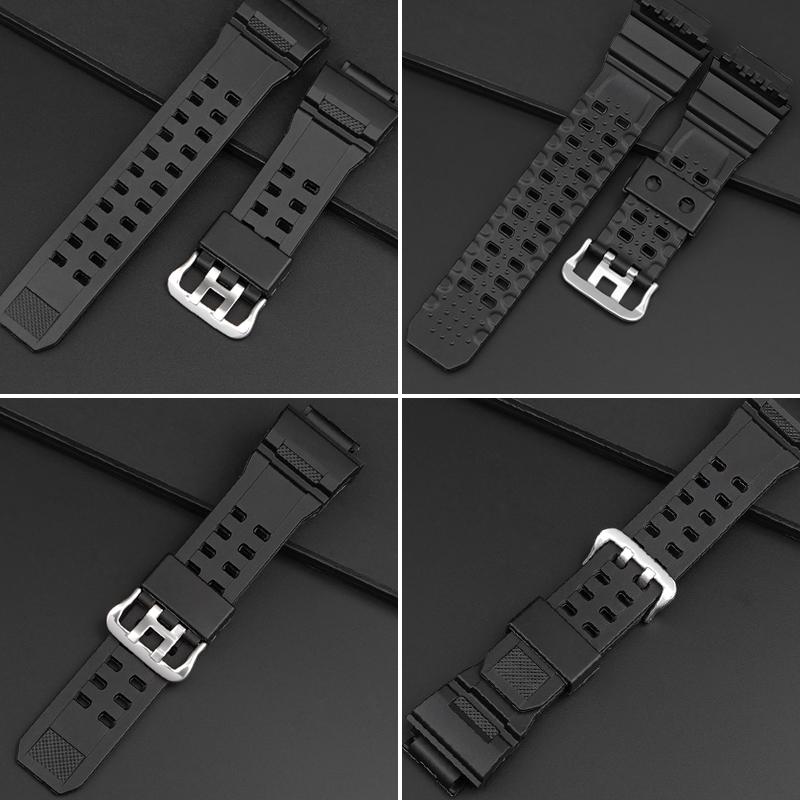 Resin Silicone Strap for Casio G-SHOCK RANGEMAN GW-9400 GW-9300 Men Camouflage Rubber Sport Waterproof Band Watch Accessories