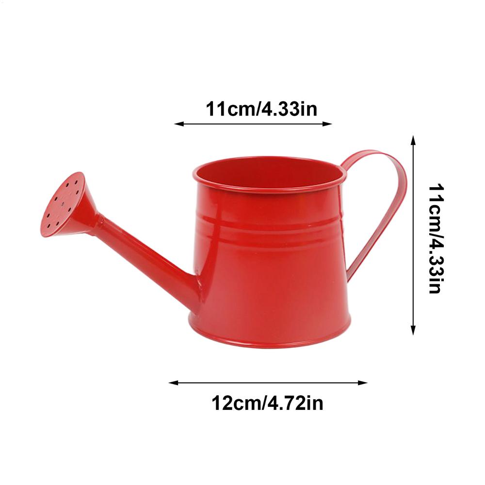 Small Watering Can For Indoor Plants 1L Long Spout Flower Watering Can Flower Arrangement Bucket Metal Planter Pot For Garden