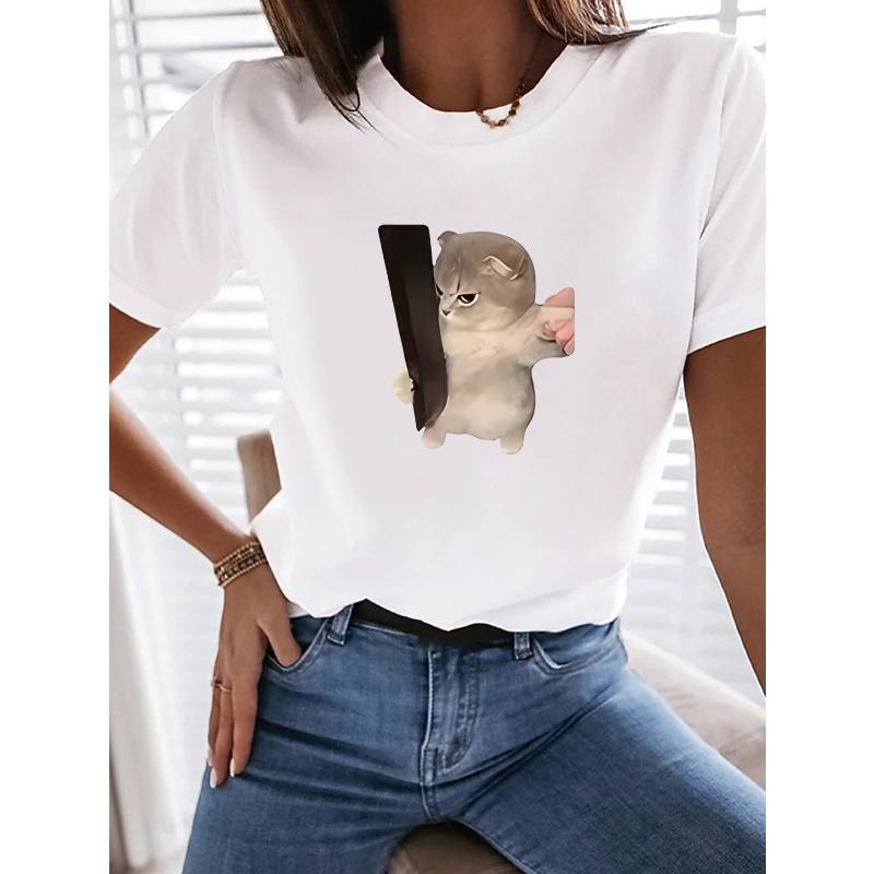 

Short Sleeve T-Shirt, Soft Breathable & Perfect for Daily XXL белый