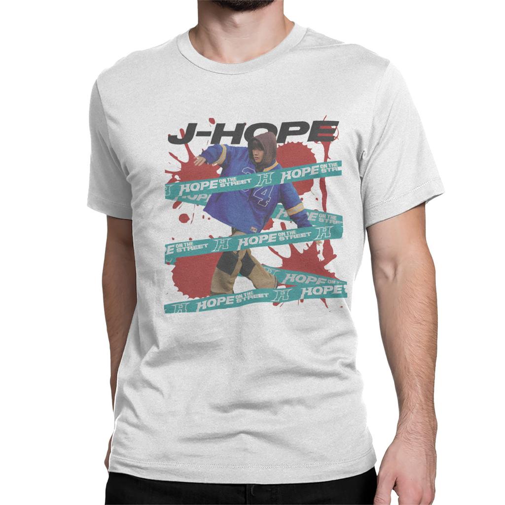 Hope on the Stage Tour T Shirts for Men Women Cotton Vintage T-Shirts Crew Neck Tee Shirt Short Sleeve Clothing 4XL 5XL