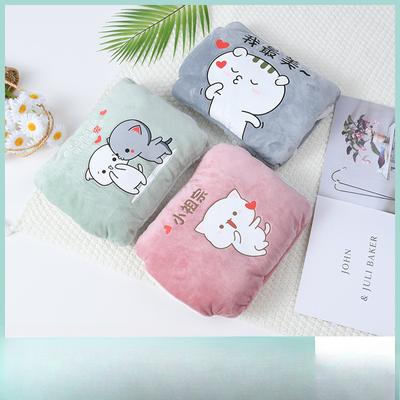 Cartoon Hot Water Bag Cloth Cover Can Disassemble and Wash Hands Warm Treasure Cartoon Hot Water Bag Electric Warm Treasure