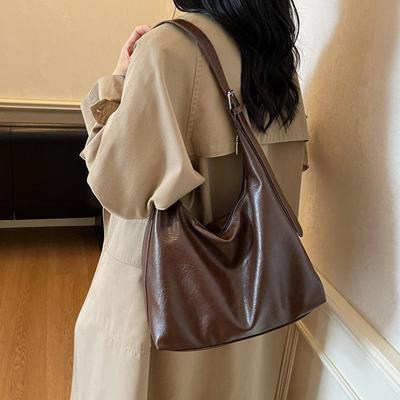 High-End Retro Umhängetasche: Vielseitig, Trendig, Großes Fassungsvermögen für Frauen - Perfekt für die Uni und den Arbeitsweg