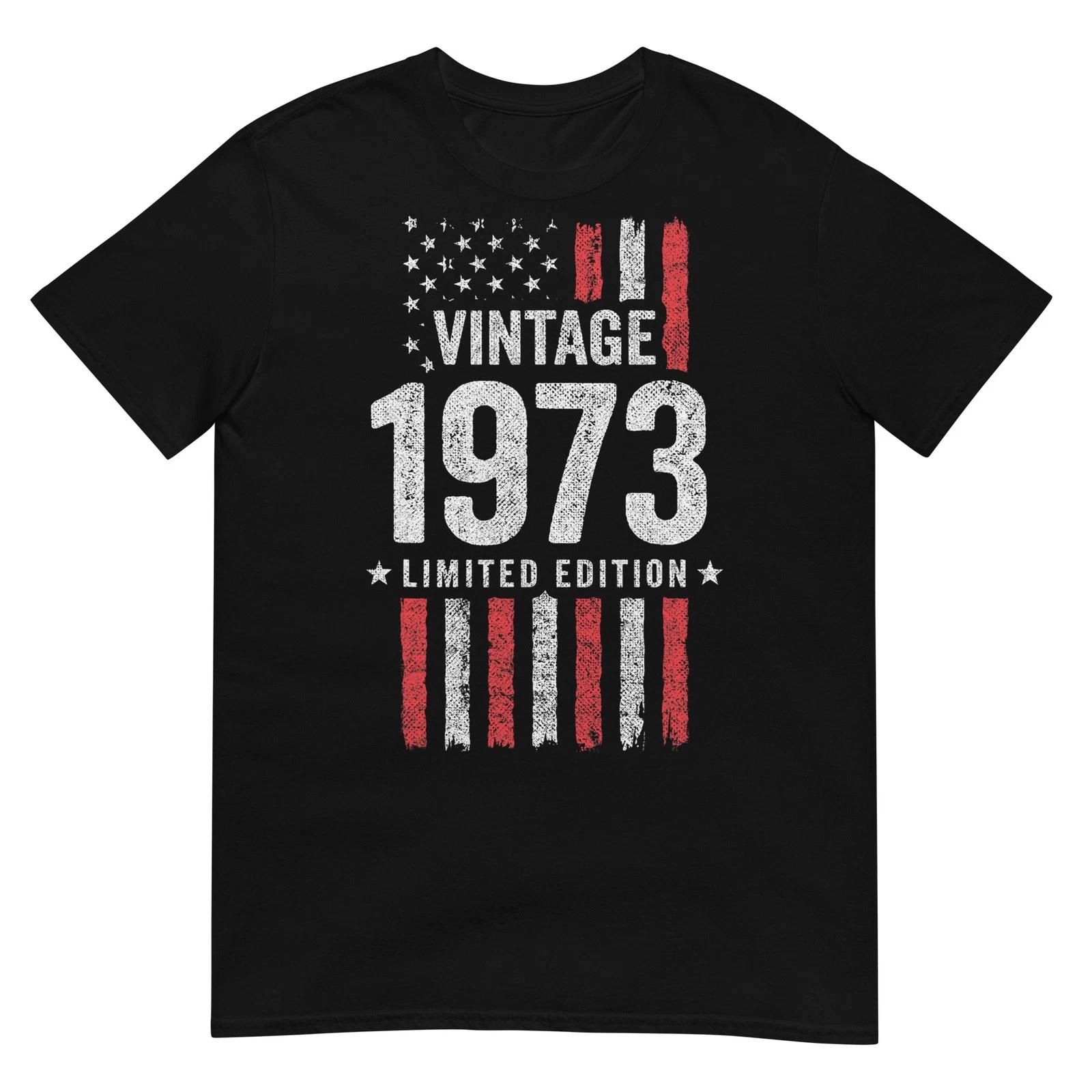 День рождения 1973 года - Родился в 1973 году - Ограниченный выпуск Винтажная футболка 1973 года S