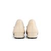 DakS Women S Comfort Flat ShoeS 3.5cm Ribbon Decor drS602lS35 Ivory